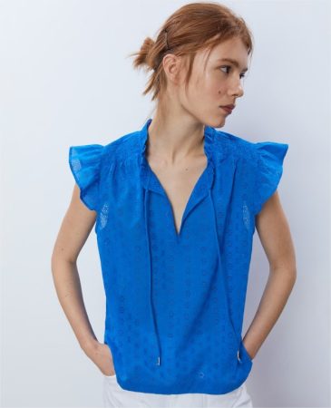 blusa troquelada sfera