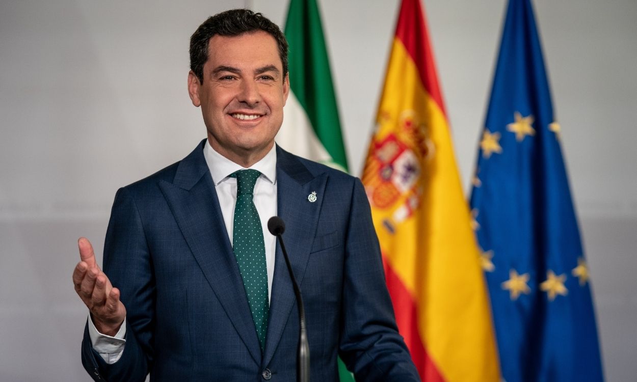 Moreno pacta con CEA, CCOO y UGT un «escudo social» de 9.000 millones de ayudas para familias y empresas