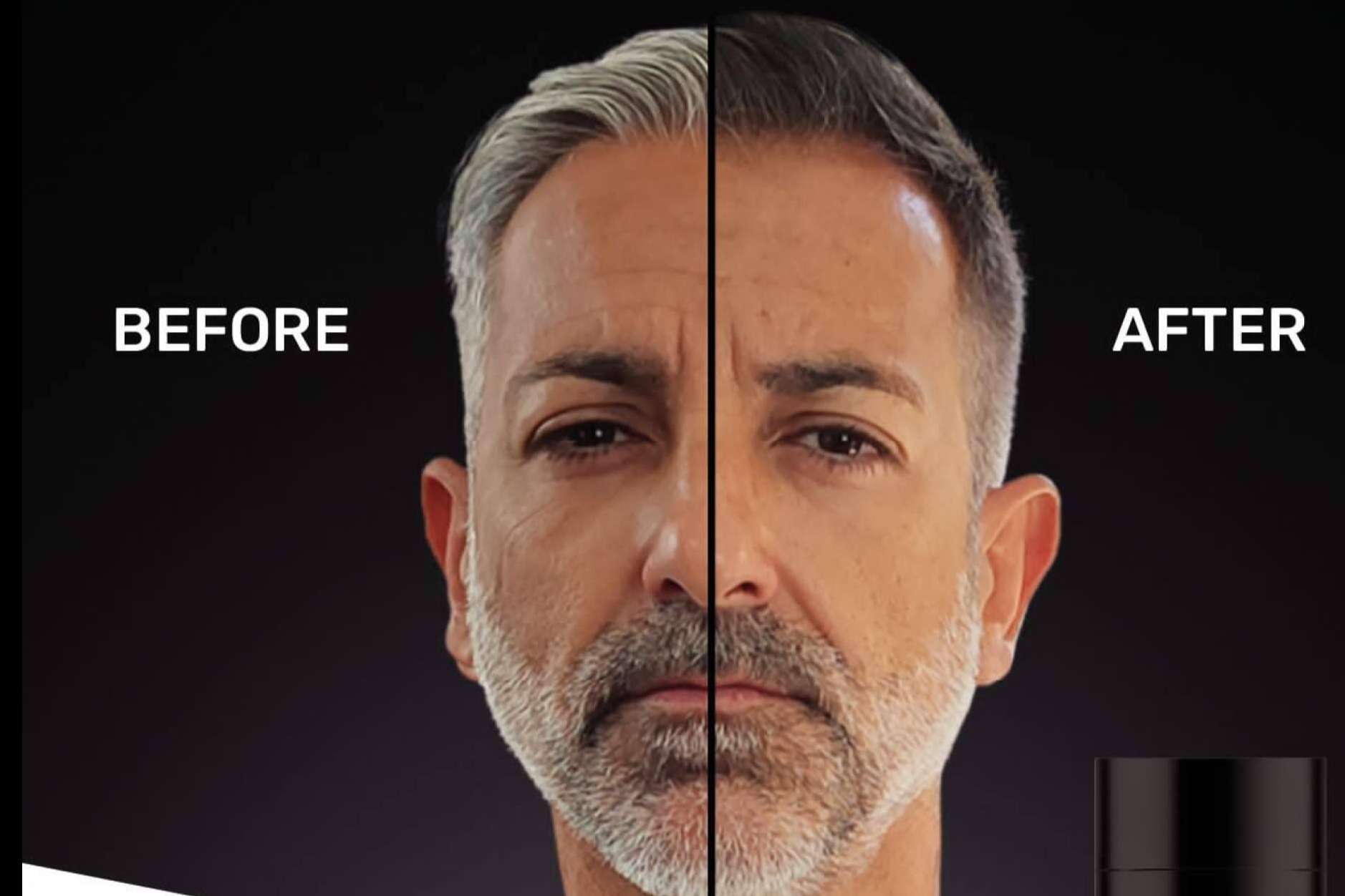 Las ventajas del Shampoo Eros Man, un cubre canas para hombre de Milano Cosmetics