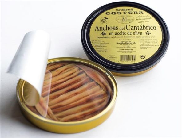 Anchoas del cantábrico