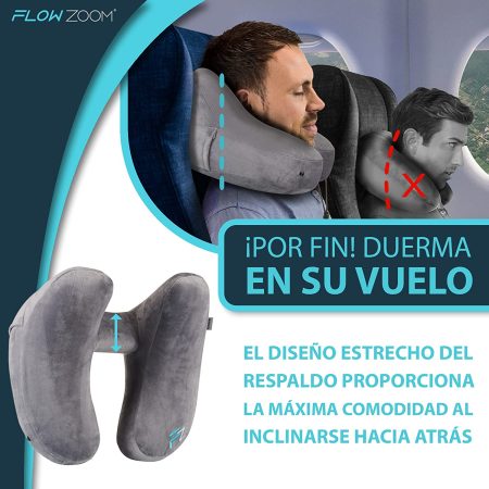 Almohada de viaje FLOWZOOM Amazon 2 Merca2.es