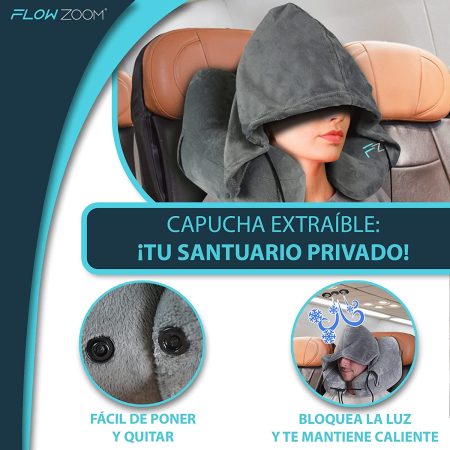Almohada de viaje FLOWZOOM Amazon 5 Merca2.es