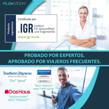 Almohada de viaje FLOWZOOM Amazon 6 Merca2.es