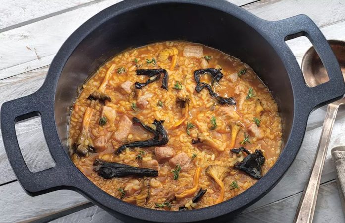 Arroz y secreto: el espectacular plato ibérico de Berasategui 26 Merca2.es Arroz y secreto ibérico de Martín Berasategui