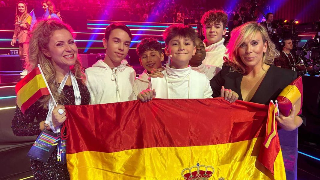 Carlos Higes en Eurovisión Junior 2022