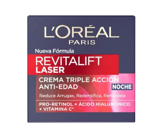 Crema antiedad Revitalift Laser Noche LOreal Paris Merca2.es