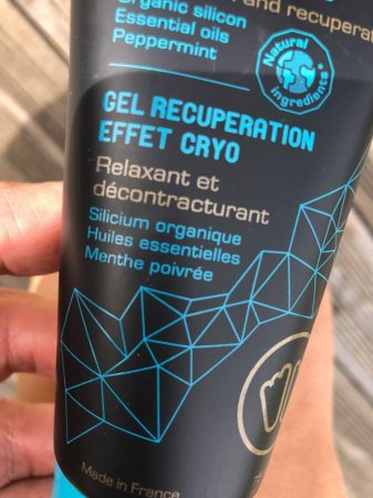 Crema efecto frío para músculos doloridos