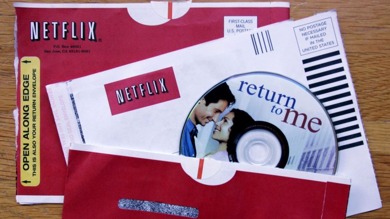 Envío de DVDs en Netflix