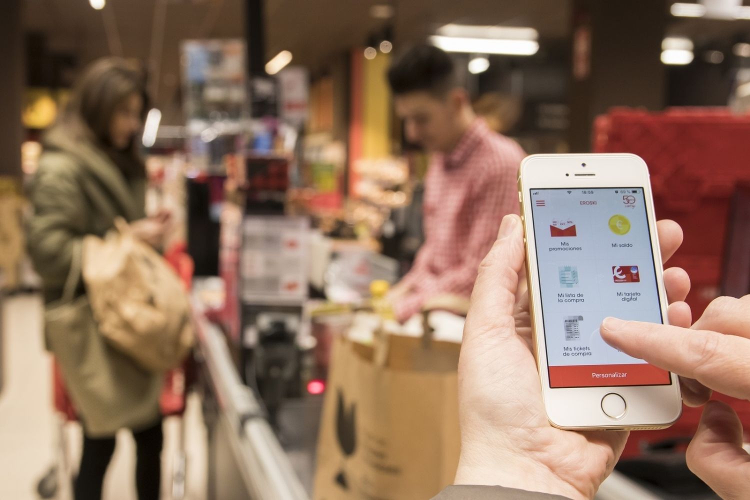 Alcampo y Aldi reticentes a los tickets electrónicos