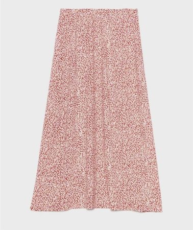 Falda midi estampada el corte ingles