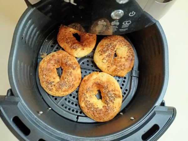La mejor merienda para hacer con freidora de aire 36 Merca2.es Realizar bagels en casa con la freidora de aire