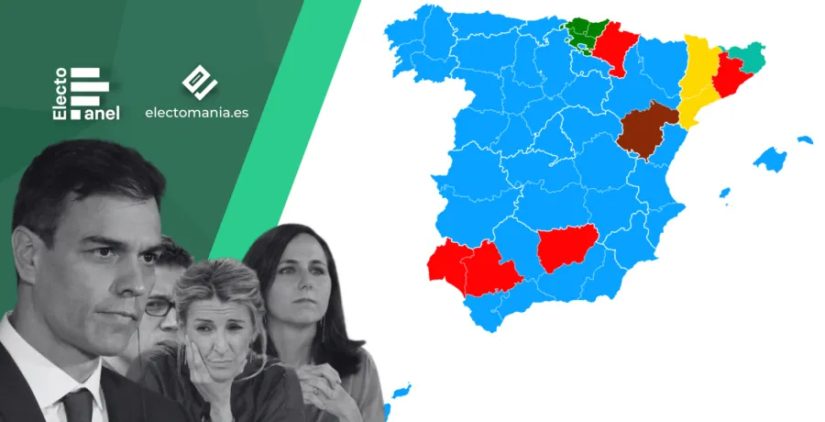 El ranking de la comunidad autónoma más odiada de España hecho por expertos 58 Merca2.es Gráfico de Electomanía