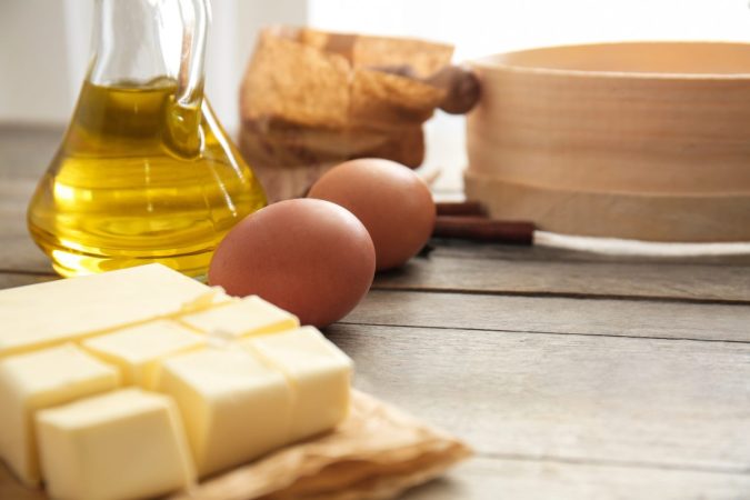 Ingredientes para la tortilla francesa