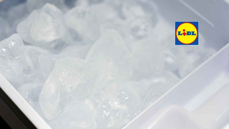 ¡El verano está aquí! Y Lidl quiere que lo aproveches con su nueva máquina de hacer hielo