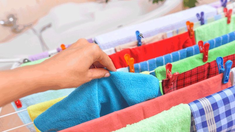 Toallero con Potencia de 150W y cuatro niveles de calentamiento