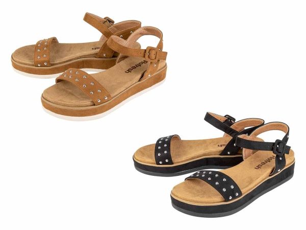 Sandalias cruzadas de cuña Refresh