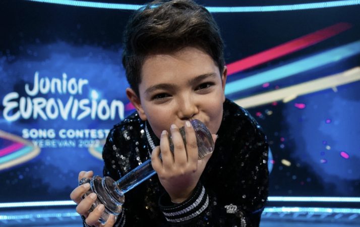 Lissandro, ganador de Eurojunior 2022
