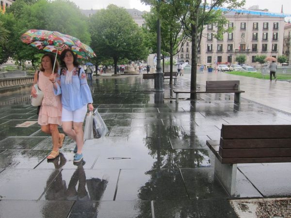 Lluvia en Santander Merca2.es