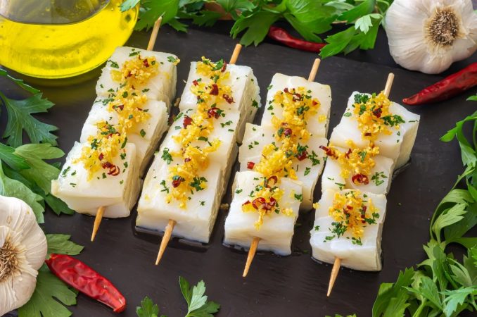 El bacalao desmigado