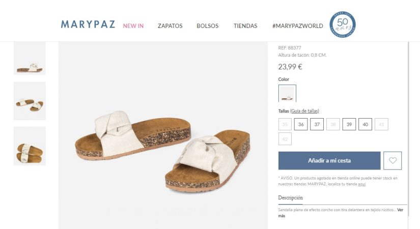 Las sandalias de Marypaz listas para lucir en primavera y verano 14 Merca2.es Las sandalias de Marypaz perfectas para salir