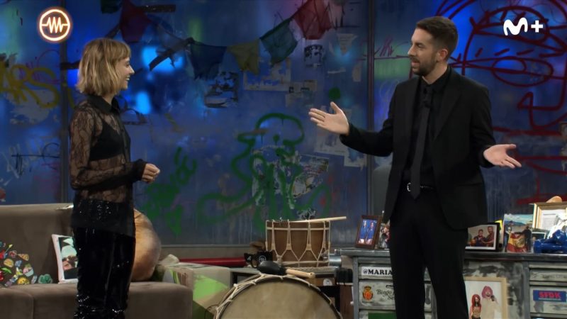 Michelle Jenner y David Broncano