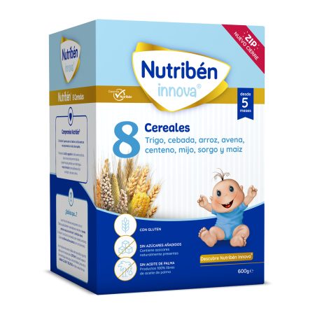 Papilla Nutribén Innova 8 cereales