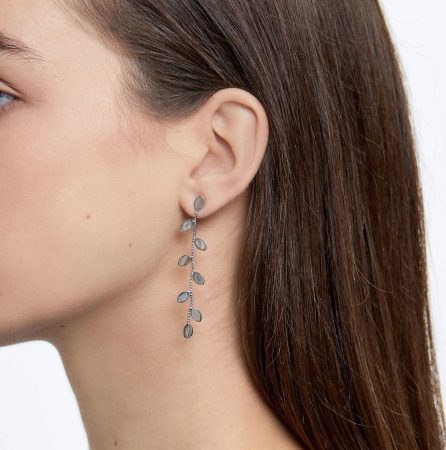 Pendientes plateados de Parfois Merca2.es