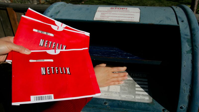 Sobres de películas de Netflix