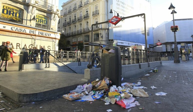Suciedad en Madrid