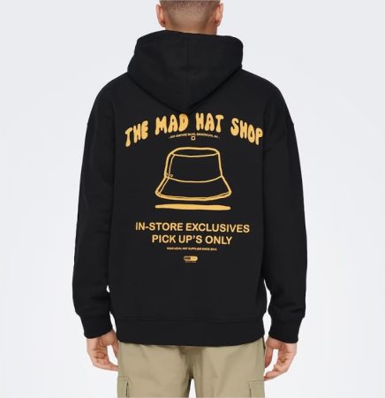 Green Coast, Only & Sons y más: 9 sudaderas de El Corte Inglés que no pueden faltar en tu armario esta temporada 13 Merca2.es Sudadera de hombre estampada con capucha el corte ingles