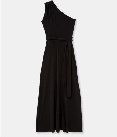 Vestido largo escote asimetrico Merca2.es