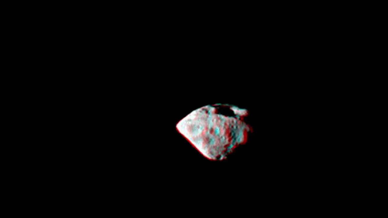 El asteroide con forma de diamante, el asteroide 2867 Steins