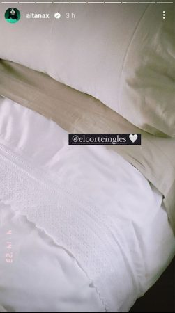 Las sábanas favoritas de Aitana rebajadas en los 8 Días de Oro de El Corte Inglés