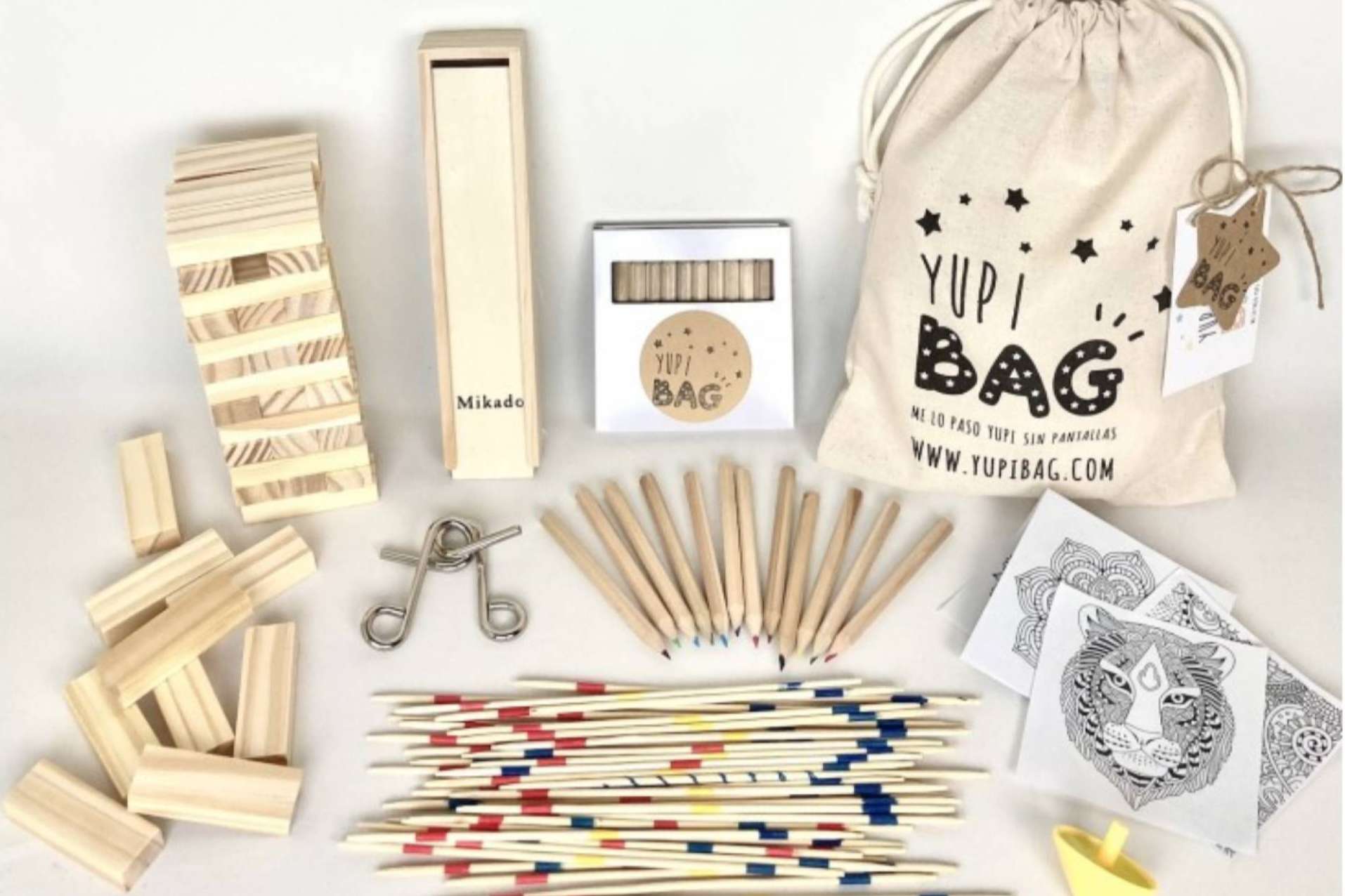 Juguetes educativos para olvidar las pantallas con YupiBag
