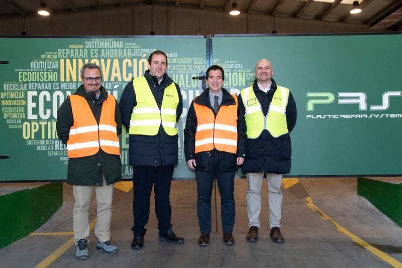 La empresa navarra PRS reparó el pasado año 3.129,36 toneladas de plástico