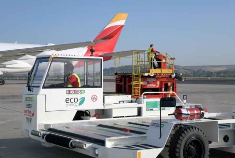 El ‘handling’ de Iberia invertirá más de 100 millones para lograr cero emisiones netas en 2025