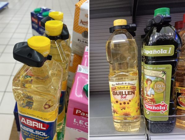 Aceites de oliva con antirrobo