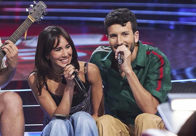 Aitana y Sebastian Yatra en La Voz Kids Merca2.es