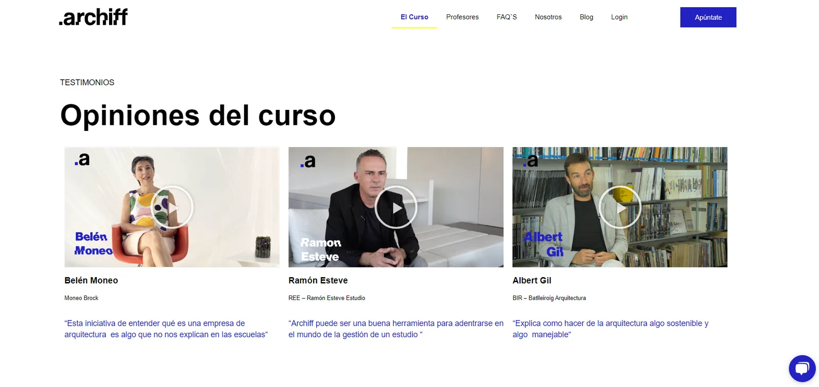 Archiff, la plataforma que hace rentables los estudios de arquitectura