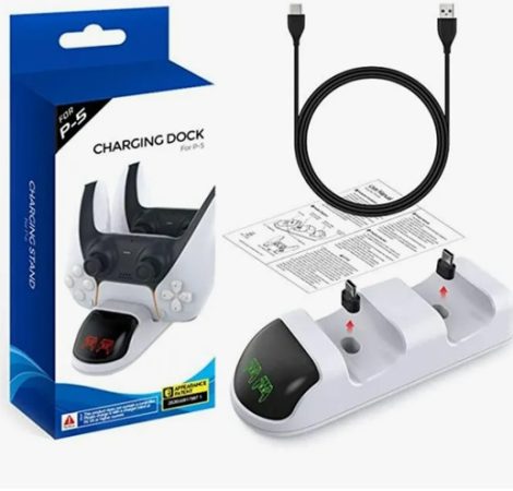 Cargador de Mandos PS5. Oferta Michollo Merca2.es