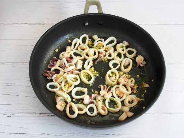 Cocina los calamares