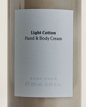 Zara Home desata la locura con esta crema de manos y cara que deja la piel perfecta por 5,99 euros 5 Merca2.es Crema light cotton Zara Home 3 Merca2.es