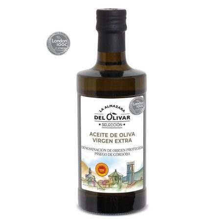 La Almazara del Olivar de Dia apuesta por el aceite de oliva 100% 2 Merca2.es DIA ALMAZARA DEL OLIVAR aceite de oliva virgen extra DOP Priego botella 500 ml Merca2.es