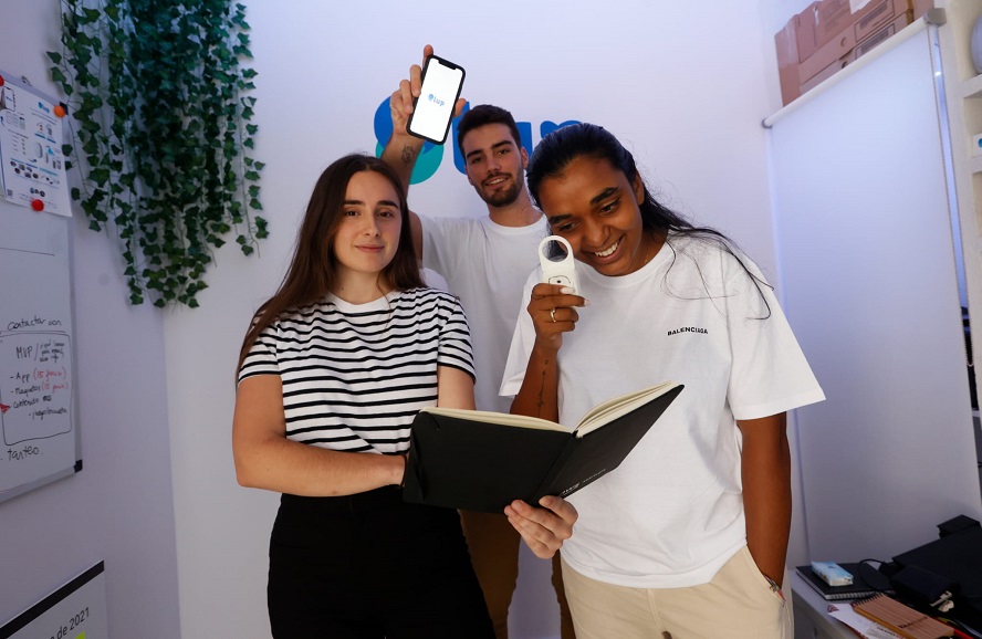 Eneko Calvo (LUP), finalista de los Premios Fundación Mapfre: «Hacemos que la dificultad para leer deje de ser un obstáculo»