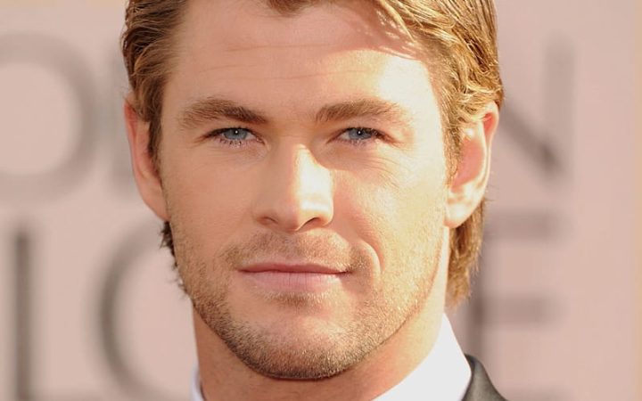 HD wallpaper chris hemsworth blond handsome face man blue eyes actor Merca2.es