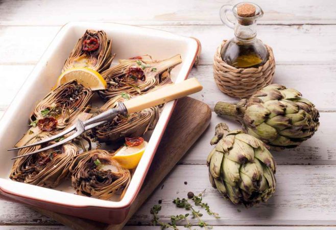 Ingredientes para alcachofas a la parmesana Merca2.es