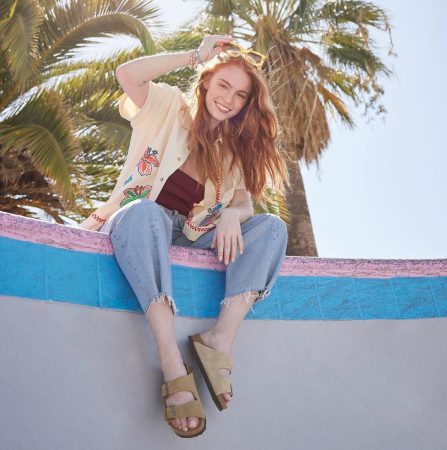 Look con sandalias de Lidl