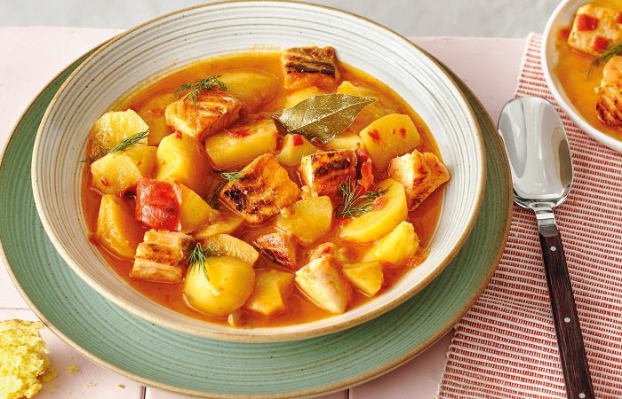 Marmitako de salmón