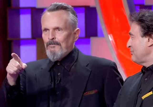 La mención de ese momento hizo a Miguel Bosé preguntar el significado