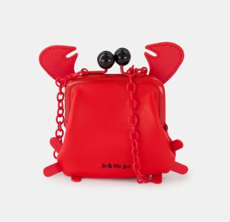 Monedero rojo en forma de cangrejo Merca2.es